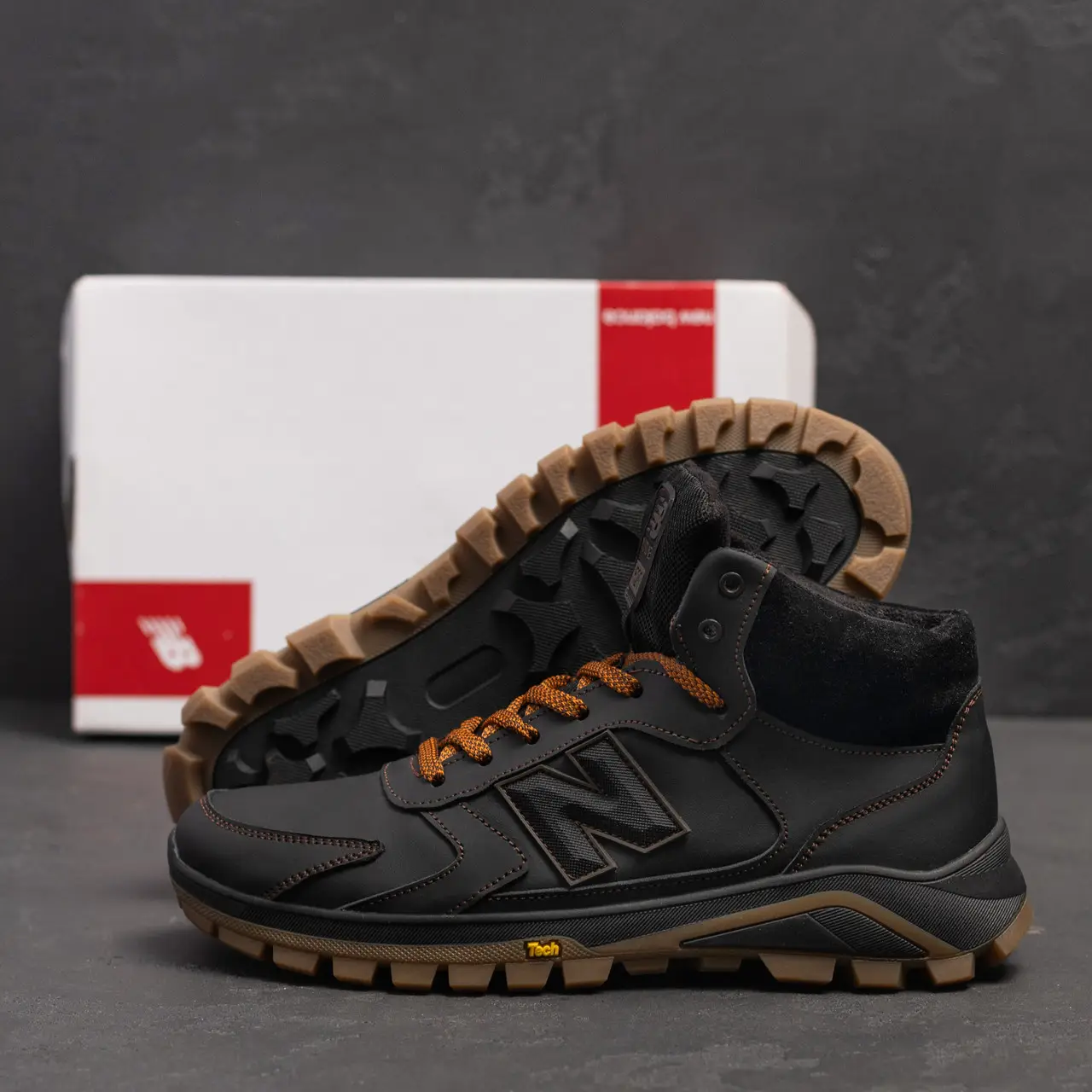 Чоловічі зимові черевики NBL Support Black (код: Б 34/2) - Зображення 6