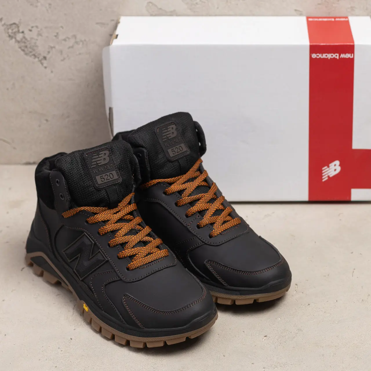 Чоловічі зимові черевики NBL Support Black (код: Б 34/2) - Зображення 7