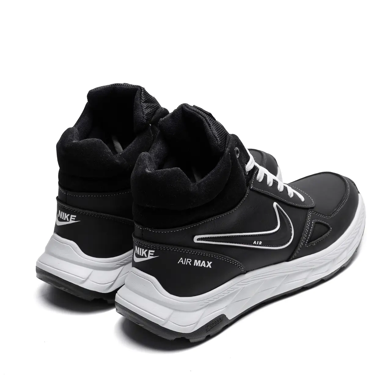 Чоловічі зимові черевики Support Black (код: БN301) - Зображення 4