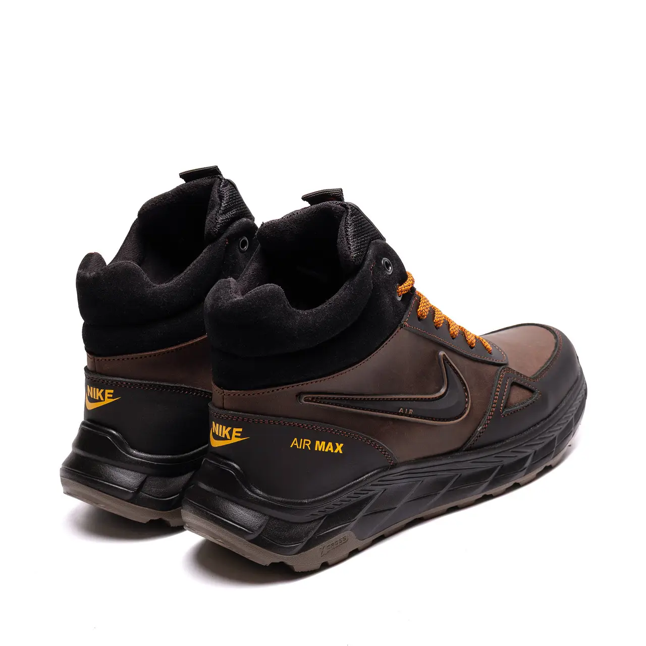 Чоловічі зимові черевики Support Black (код: БN305) - Зображення 4