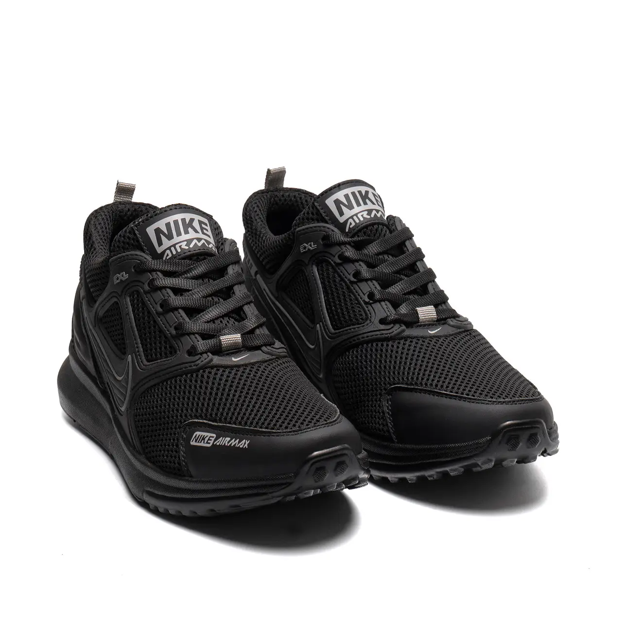 Чоловічі кросівки літні сітка Air Max (код: N.чор/сір сіт)