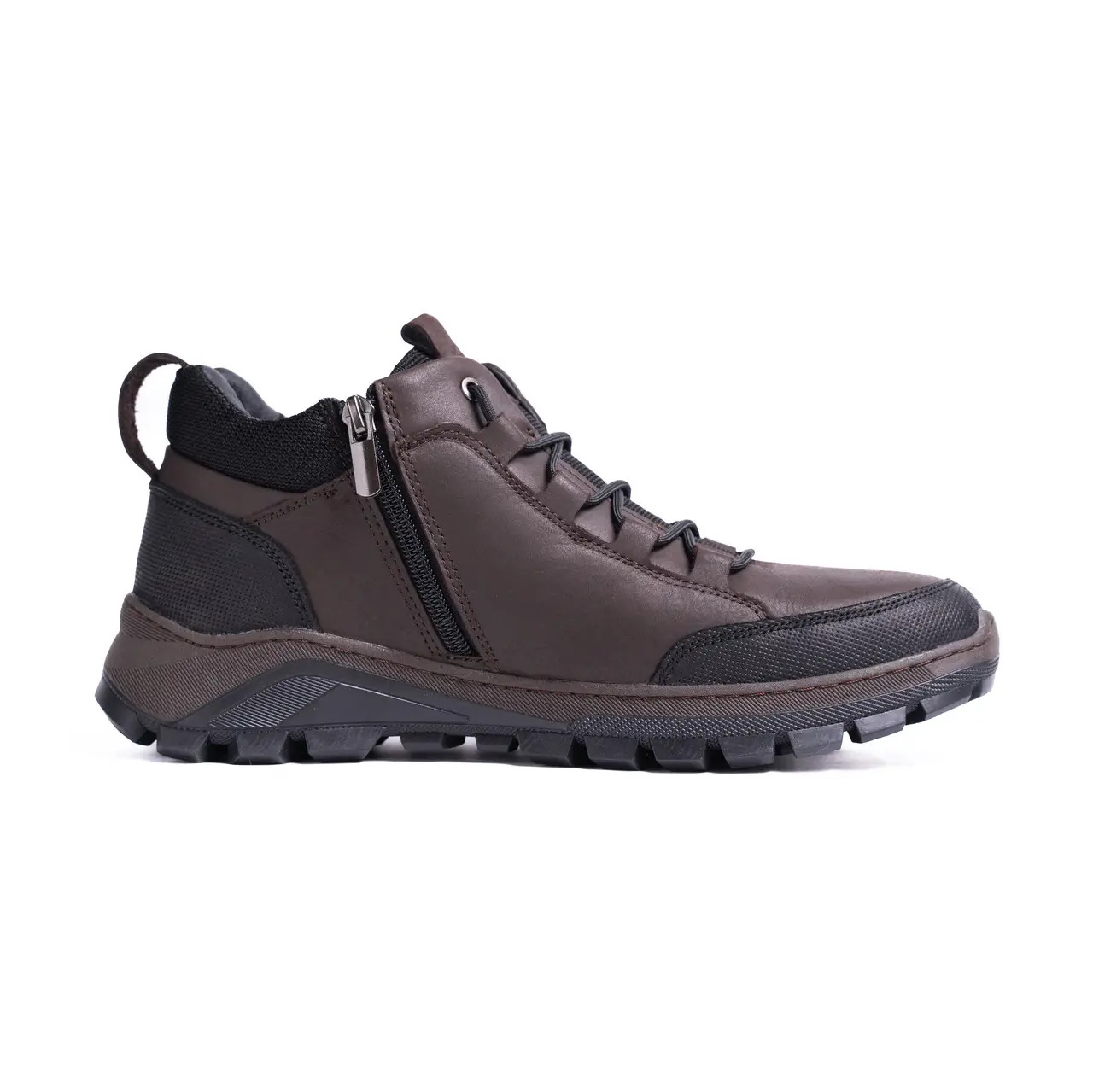 Чоловічі зимові шкіряні черевики Hamma Titan Brown (код: 360/1 кор.м) - Зображення 2