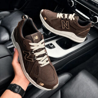 Чоловічі шкіряні кросівки Brown Street Pro (код: NB6 кор)