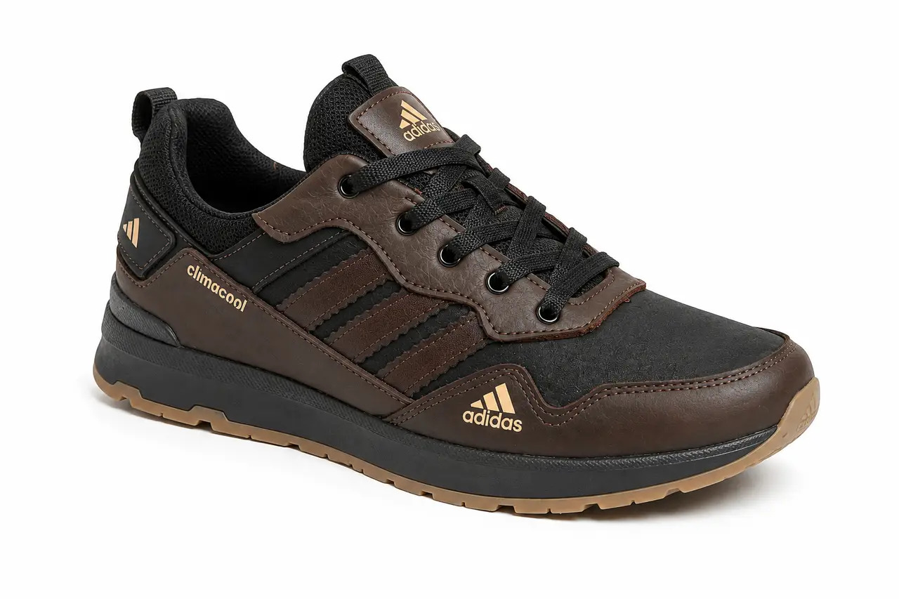 Чоловічі шкіряні кросівки Natural Motion Brown (код: А66 ч/кор) - Зображення 5